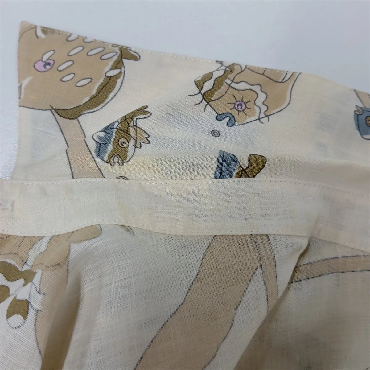 Hermes Margiela Linen Shirt Ivory