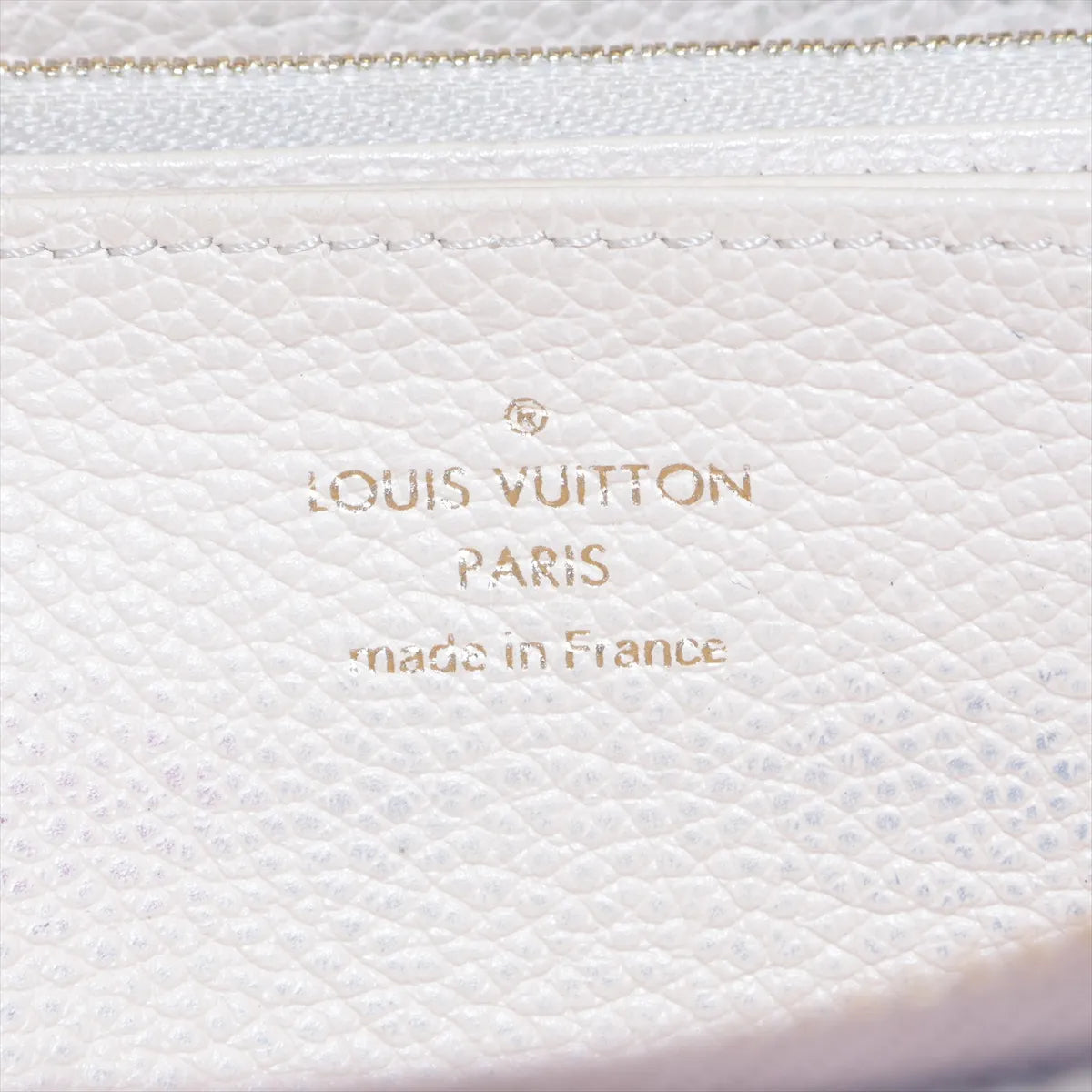 Louis Vuitton Monogram Bicolor Empreinte Zippy Wallet Creme x Bois de Rose