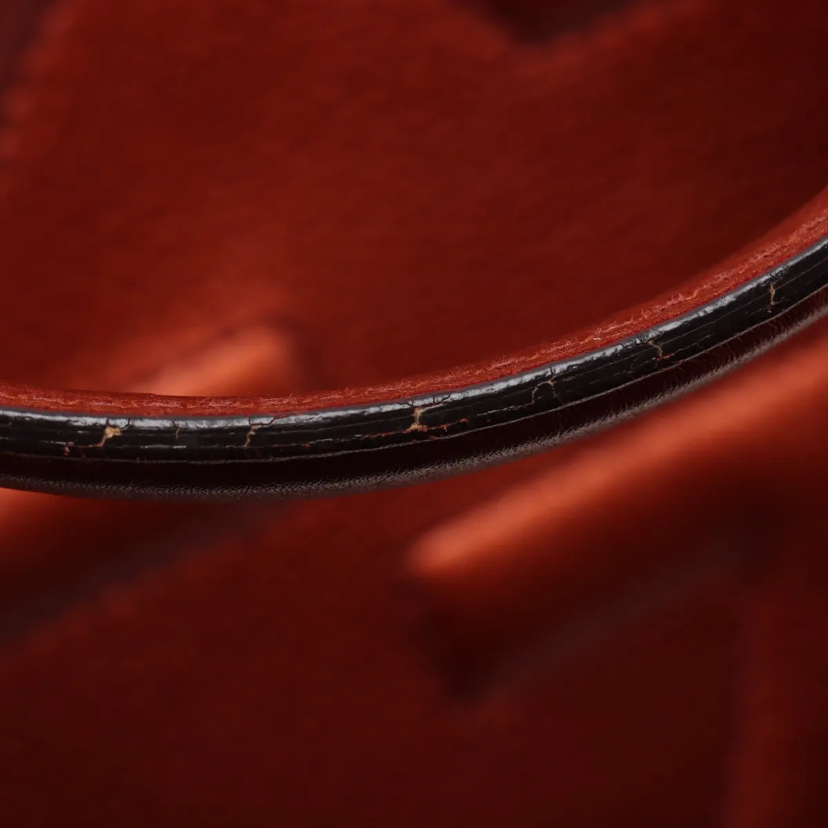 Gucci Soho Pebbled Leather Tote Bag Rust