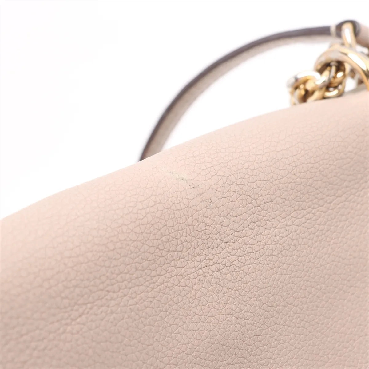 Louis Vuitton Lock Me Chain Shoulder Bag Gray