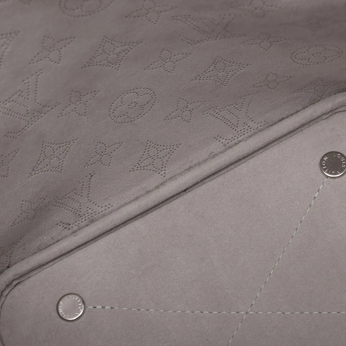 Louis Vuitton Mahina Monogram Blossom PM Metallic Silver
