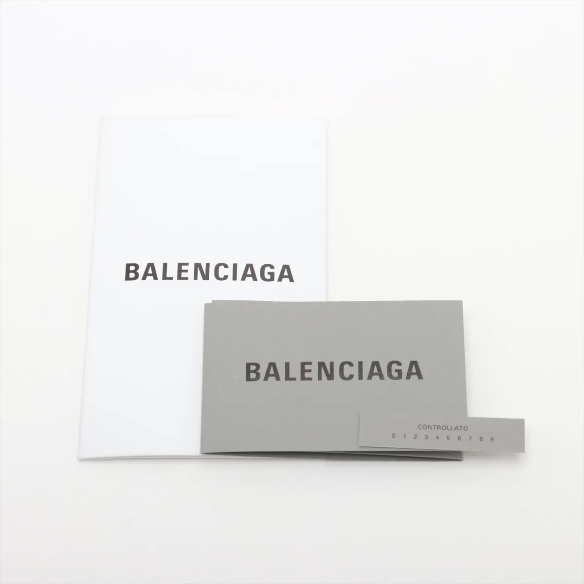 Balenciaga Shopping Tote Leather Two-Way Bag Black