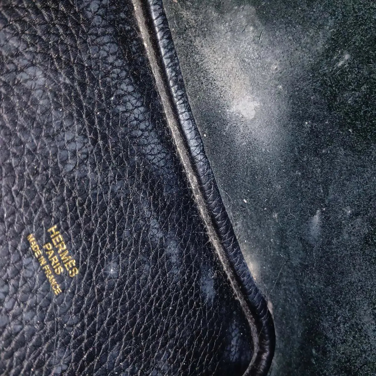 Hermes Picotin Lock 18 PM Tote Bag Navy Blue