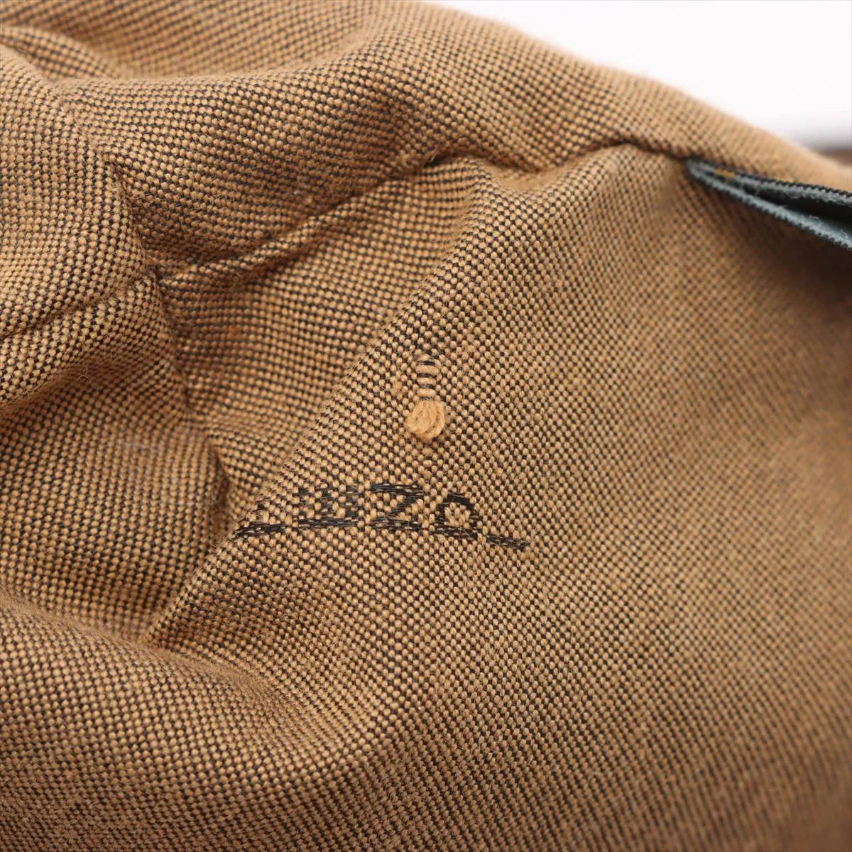 Fendi Zucca Canvas Leather Shoulder Bag Brown