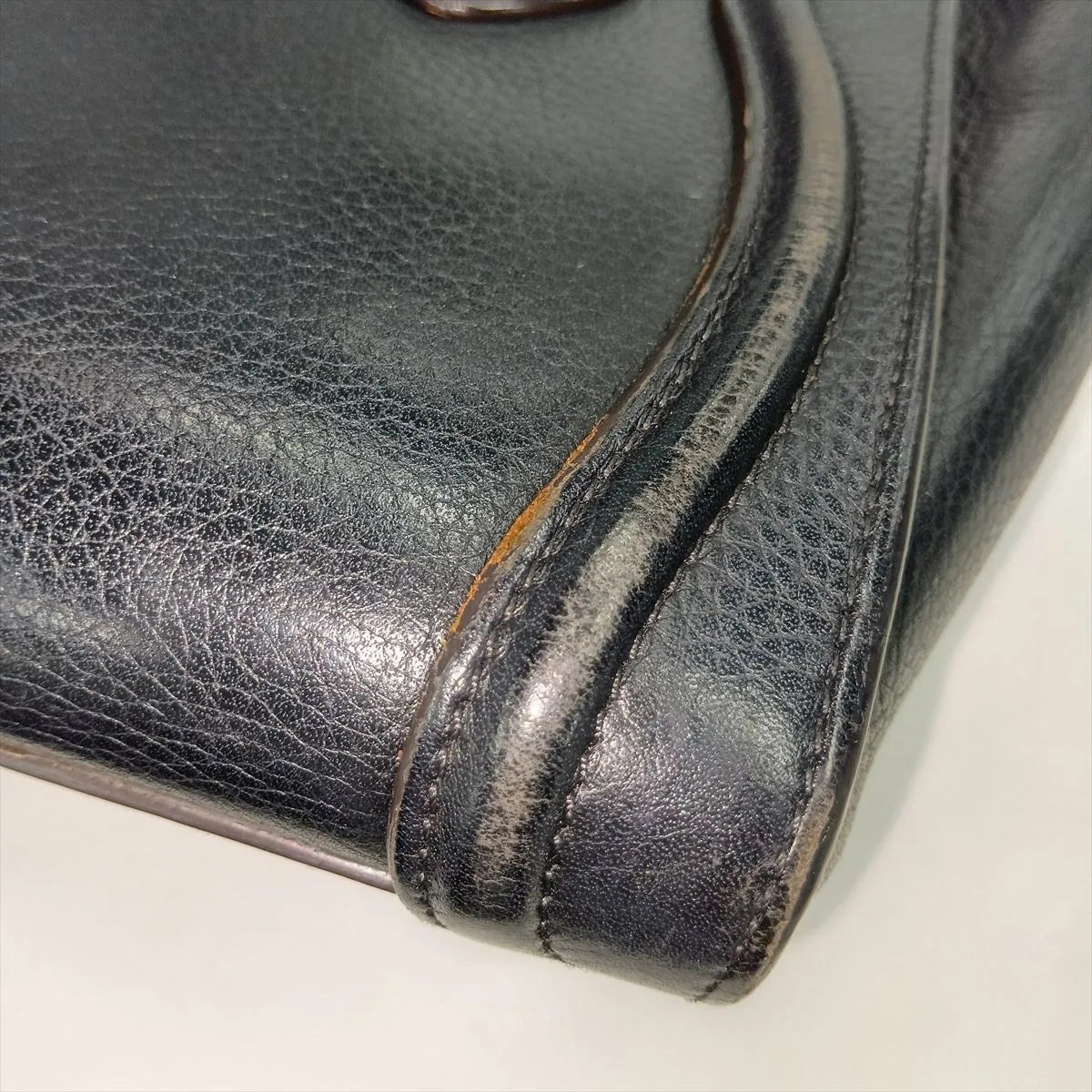 Celine Luggage Nano Shopper Leather Two-Way Handbag Black