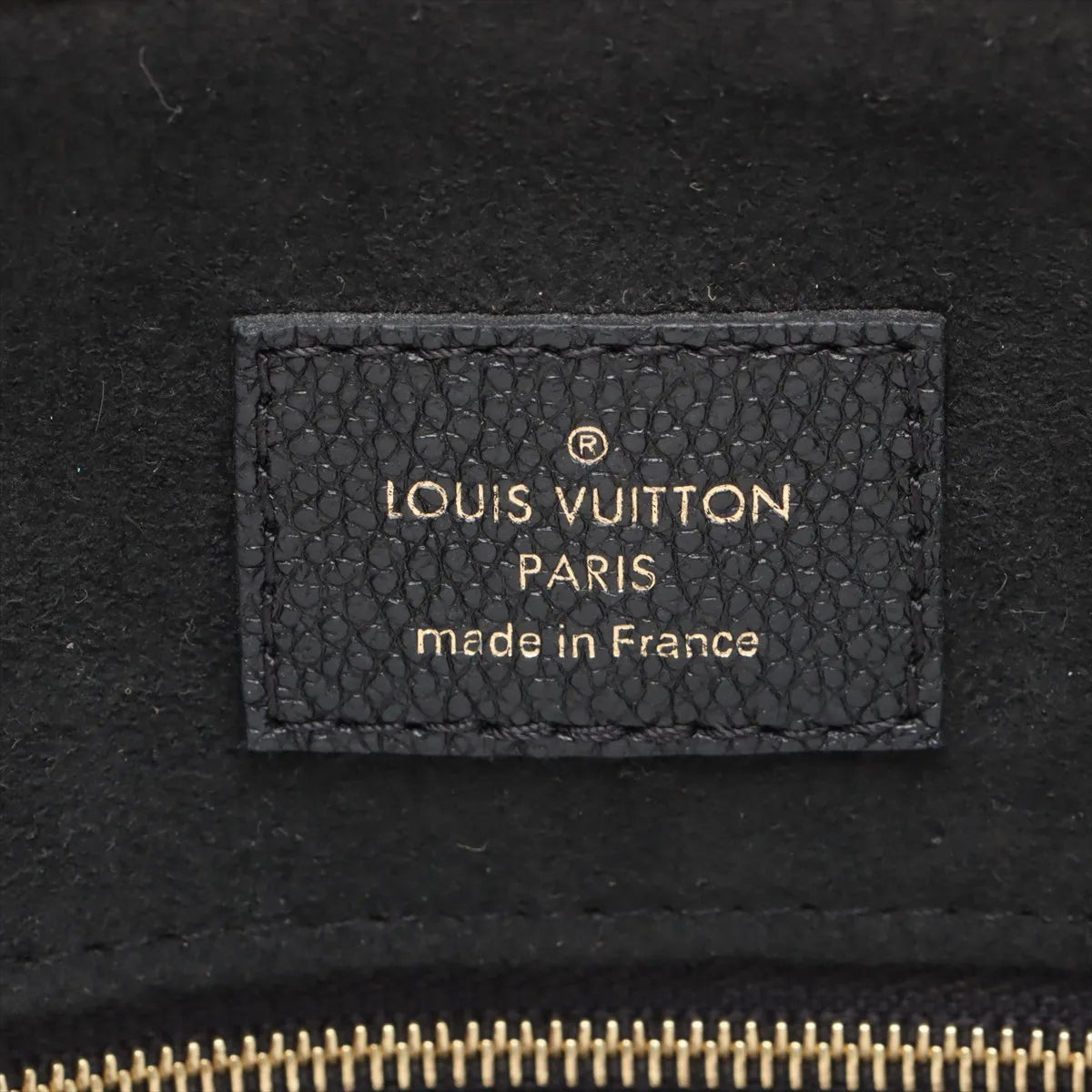 Louis Vuitton Monogram Empreinte Bicolor Grand Palais MM Black x Creme