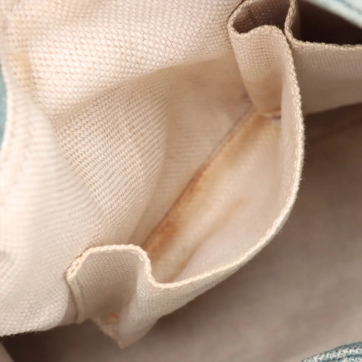 Gucci Soho Denim Chain Tote Bag Blue