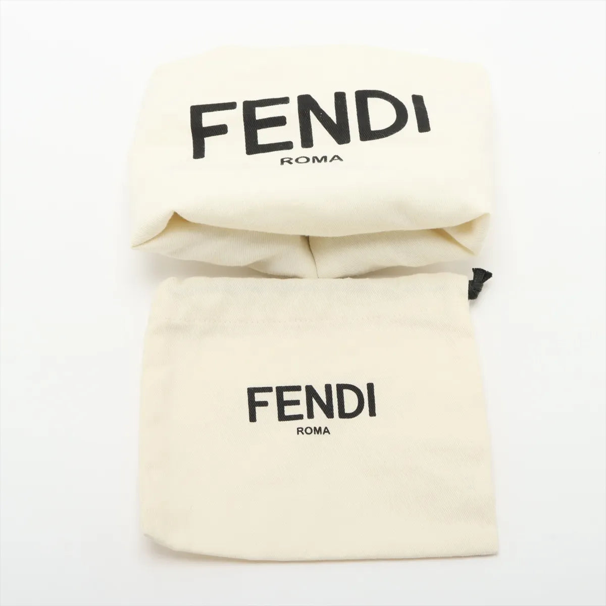 Fendi Peekaboo Essentially Selleria Shoulder Bag White