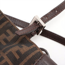 Load image into Gallery viewer, Best Fendi Zucca Double Long Strap Shoulder Bag Brown