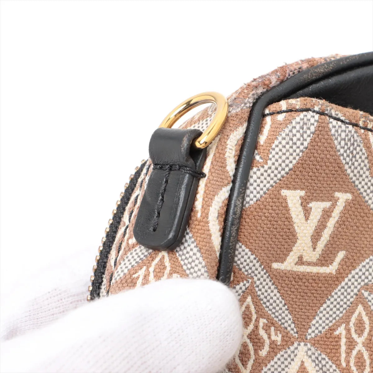 Louis Vuitton Since 1854 Deauville Mini Black x Brown