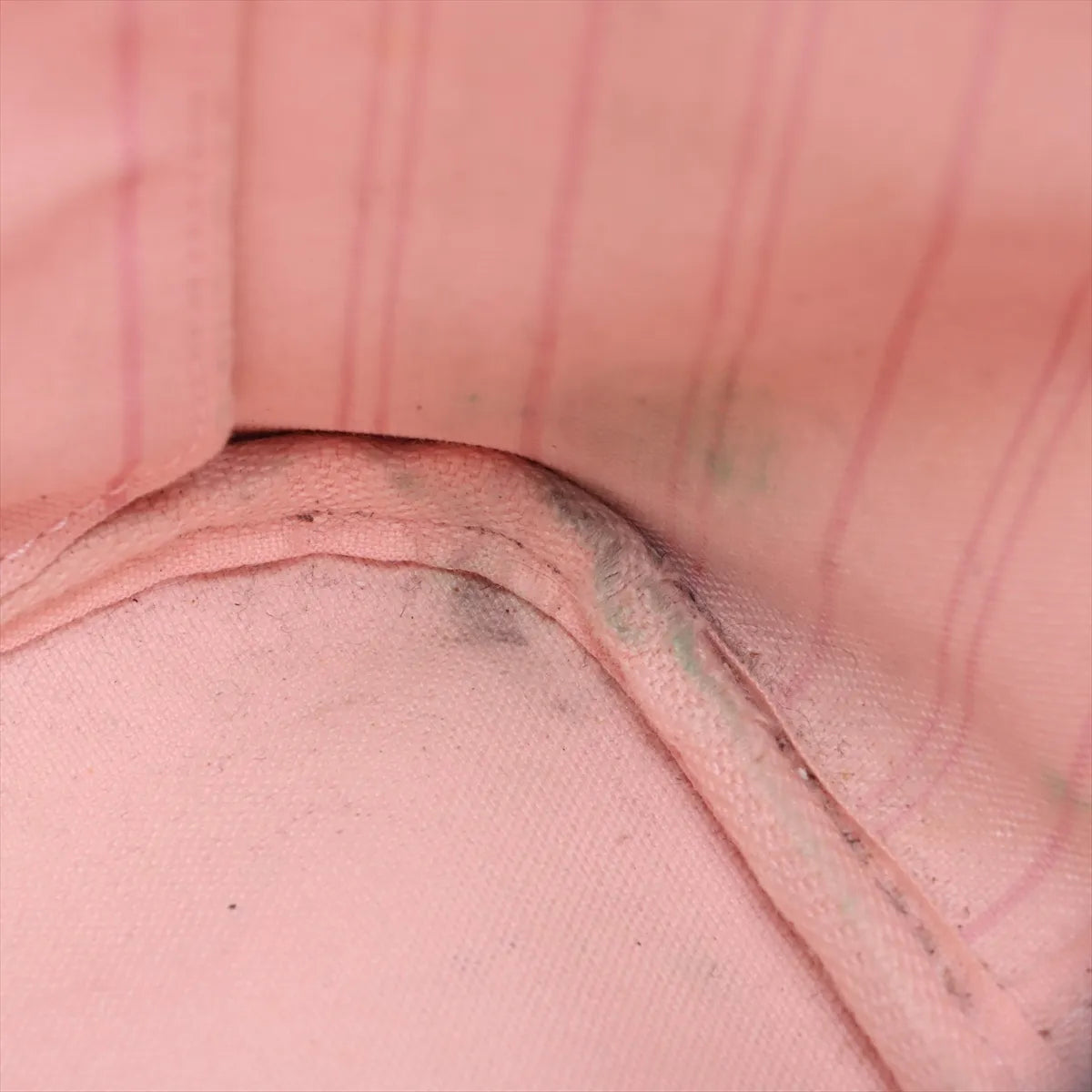 Louis Vuitton Damier Ebene Neverfull MM Rose Ballerine