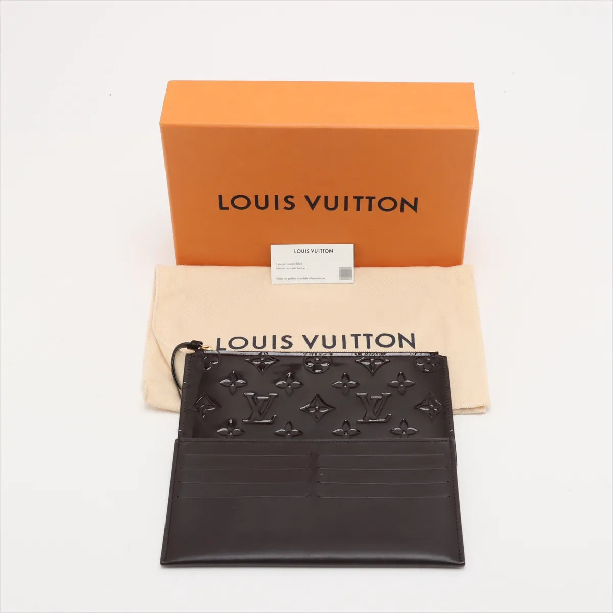 Louis Vuitton Vernis Pochette Félicie Brown