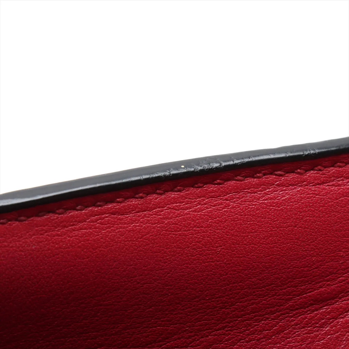 Prada Saffiano Leather Two-Way Handbag Red