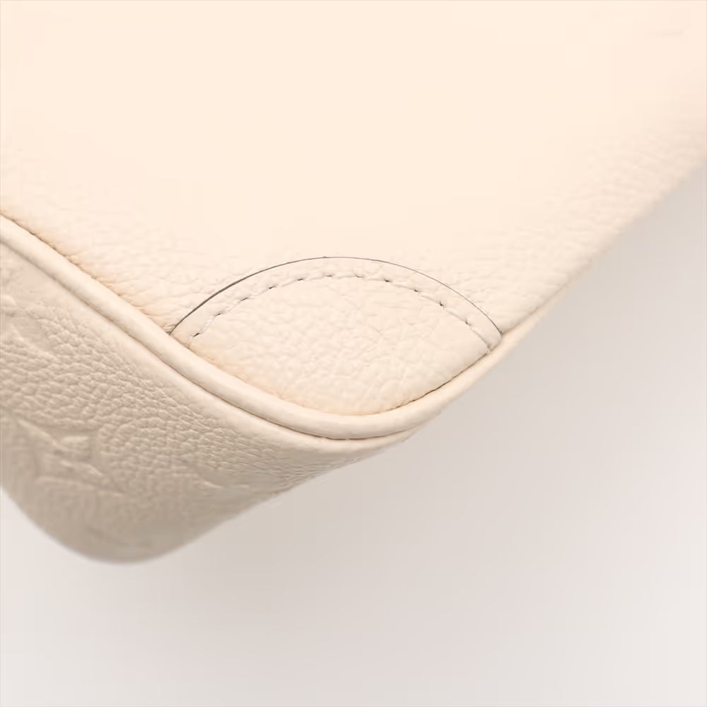 Louis Vuitton Monogram Empreinte Trianon PM White