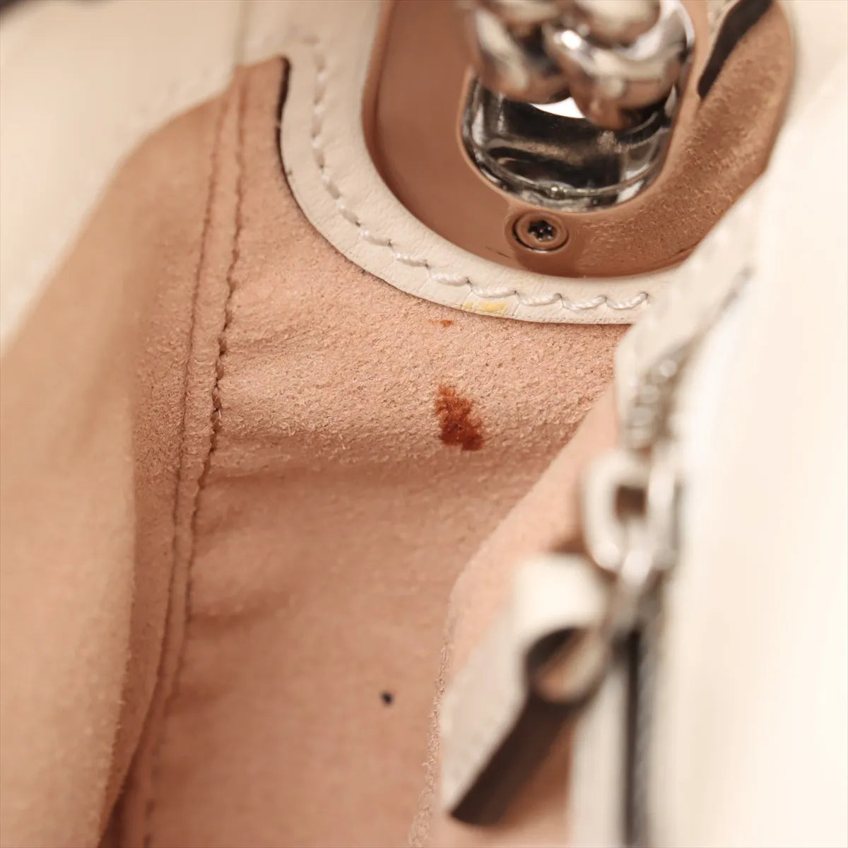 Gucci Petit GG Leather Shoulder Bag Beige