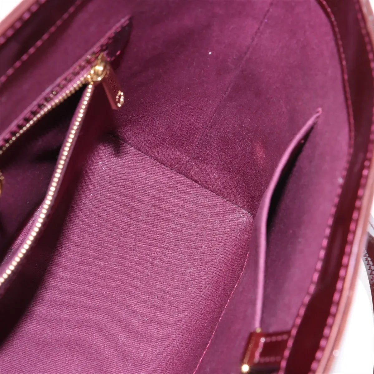 Louis Vuitton Monogram Vernis Avalon MM Amarante