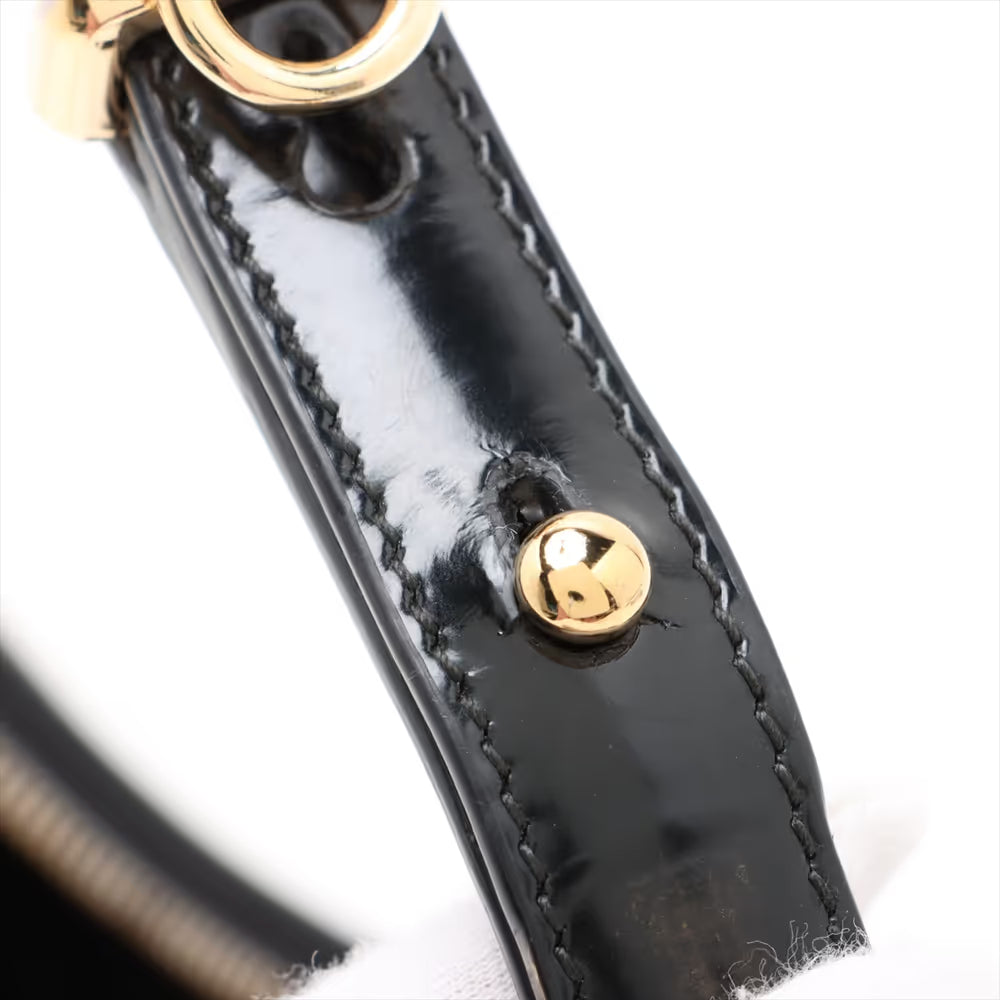 Prada Tessuto Arque Nylon Leather Two-Way Shoulder Bag Black
