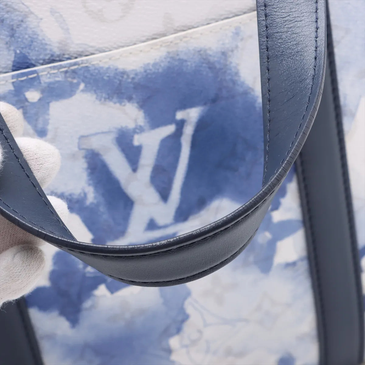 Louis Vuitton Monogram Watercolor Weekend Tote PM Blue