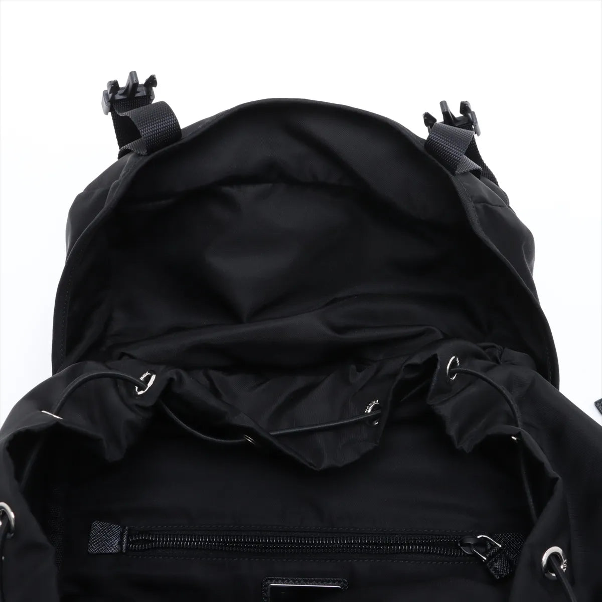 Prada Tessuto Nylon Backpack Black