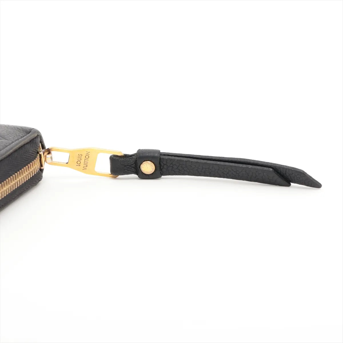 Louis Vuitton Monogram Empreinte Zippy Wallet Black