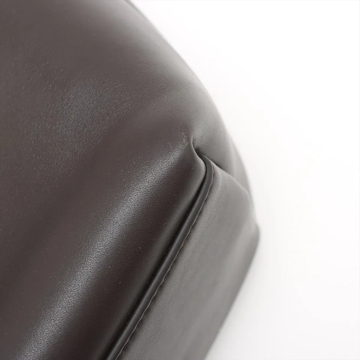 Bottega Veneta Andiamo Leather Two-Way Bucket Bag Brown