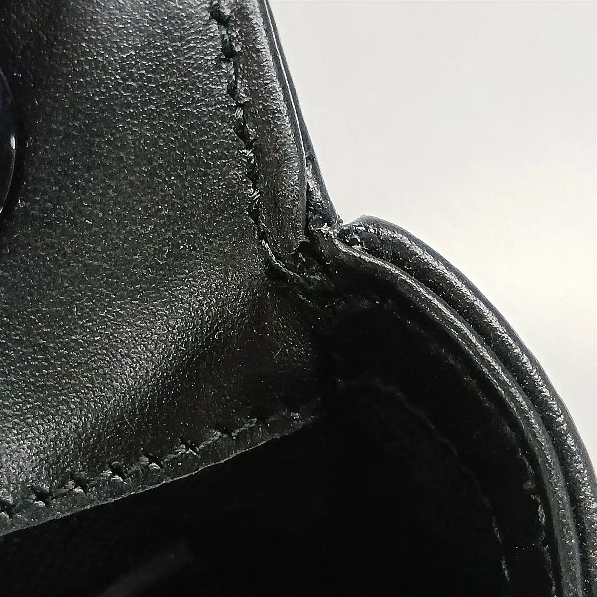 Gucci GG Marmont Leather Chain Shoulder Bag Black