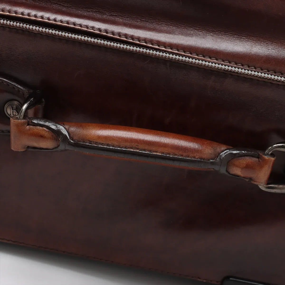 Berluti Formula 1000 Leather Suitcase Brown