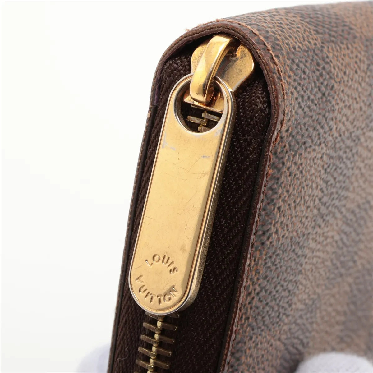 Louis Vuitton Illustre Damier Ebene Zippy Wallet