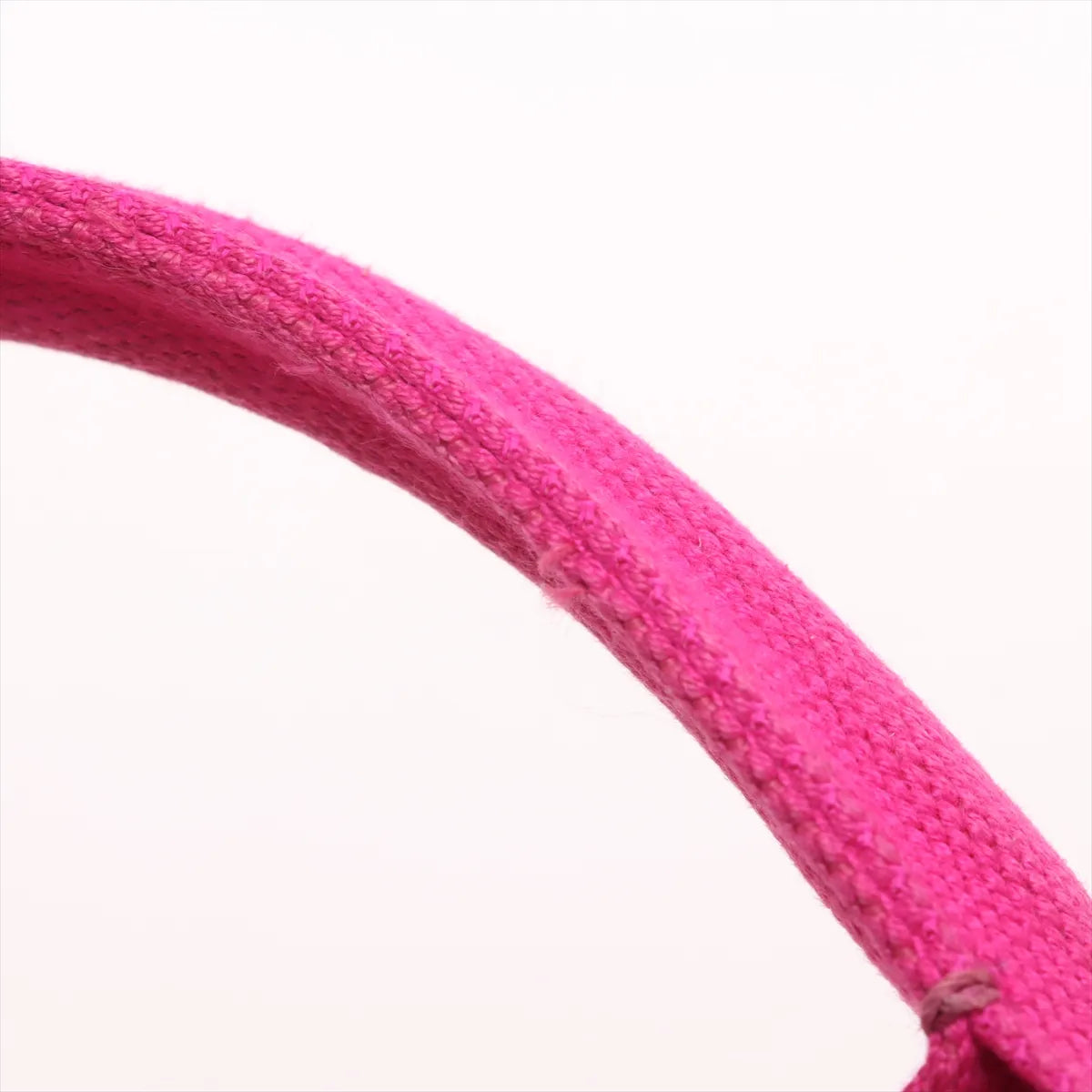 Prada Canapa Canvas Two-Way Handbag Hot Pink