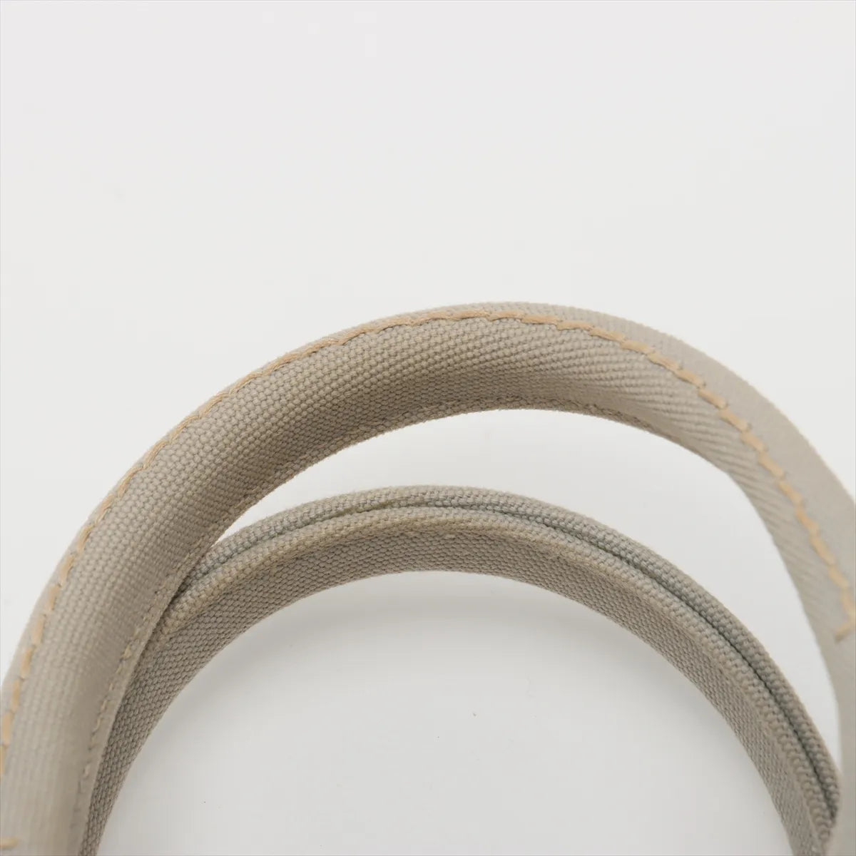 Prada Canapa Canvas Two-Way Handbag Gray