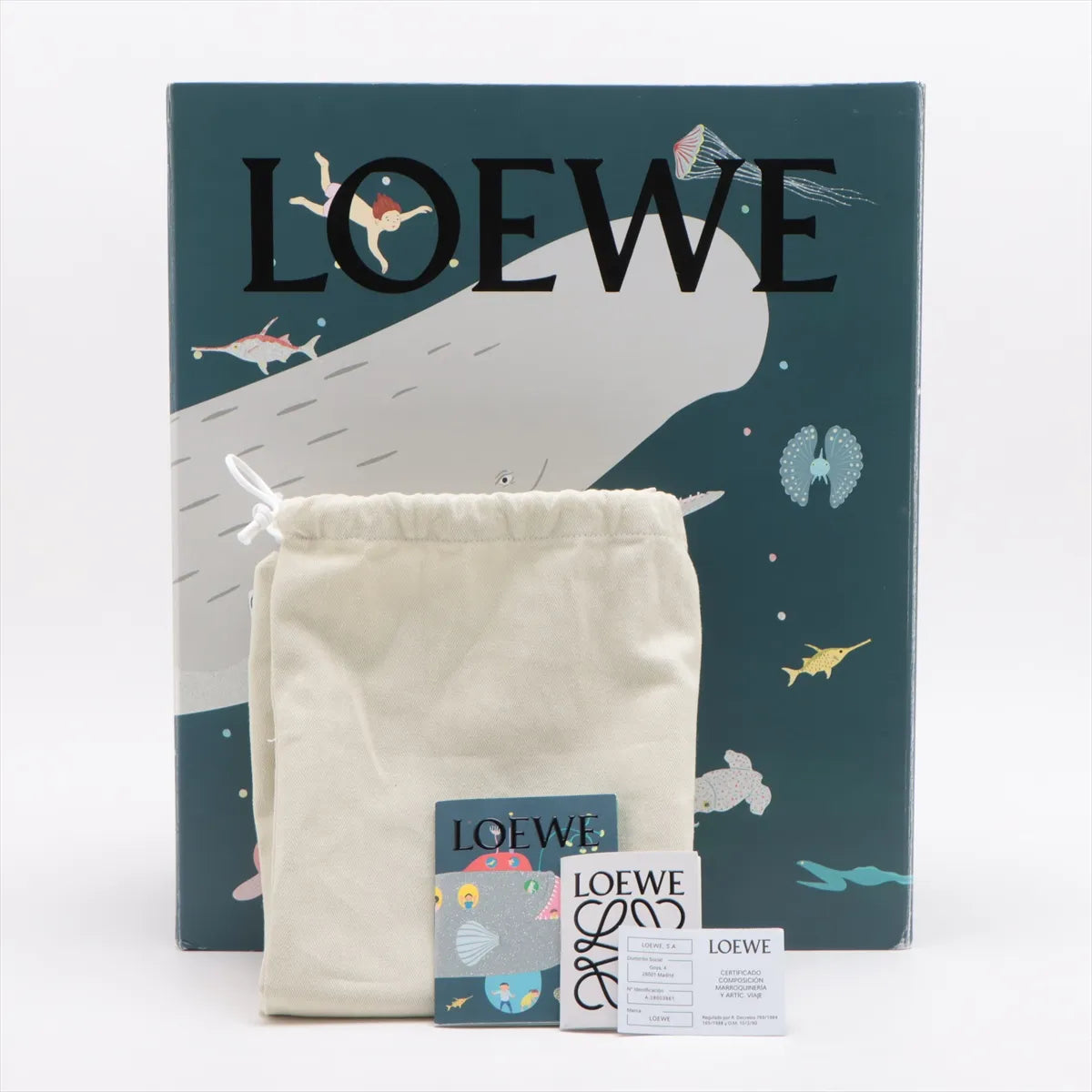 Loewe x Suna Fujita Medium Pebble Bucket Bag Black