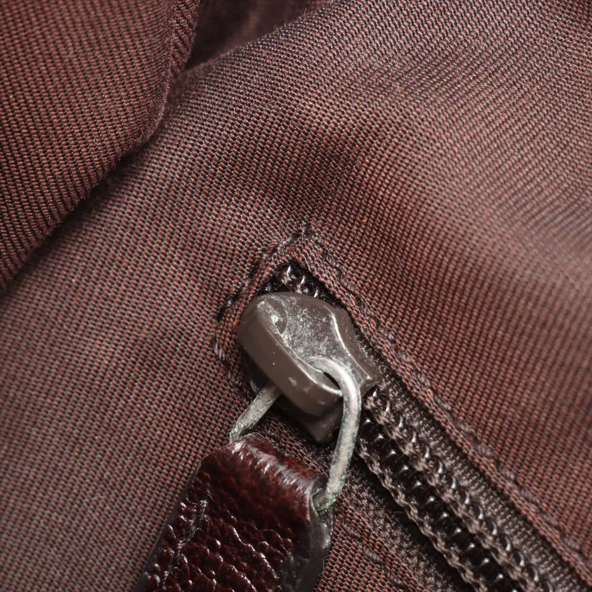 Gucci GG Canvas Leather Shoulder Bag Beige