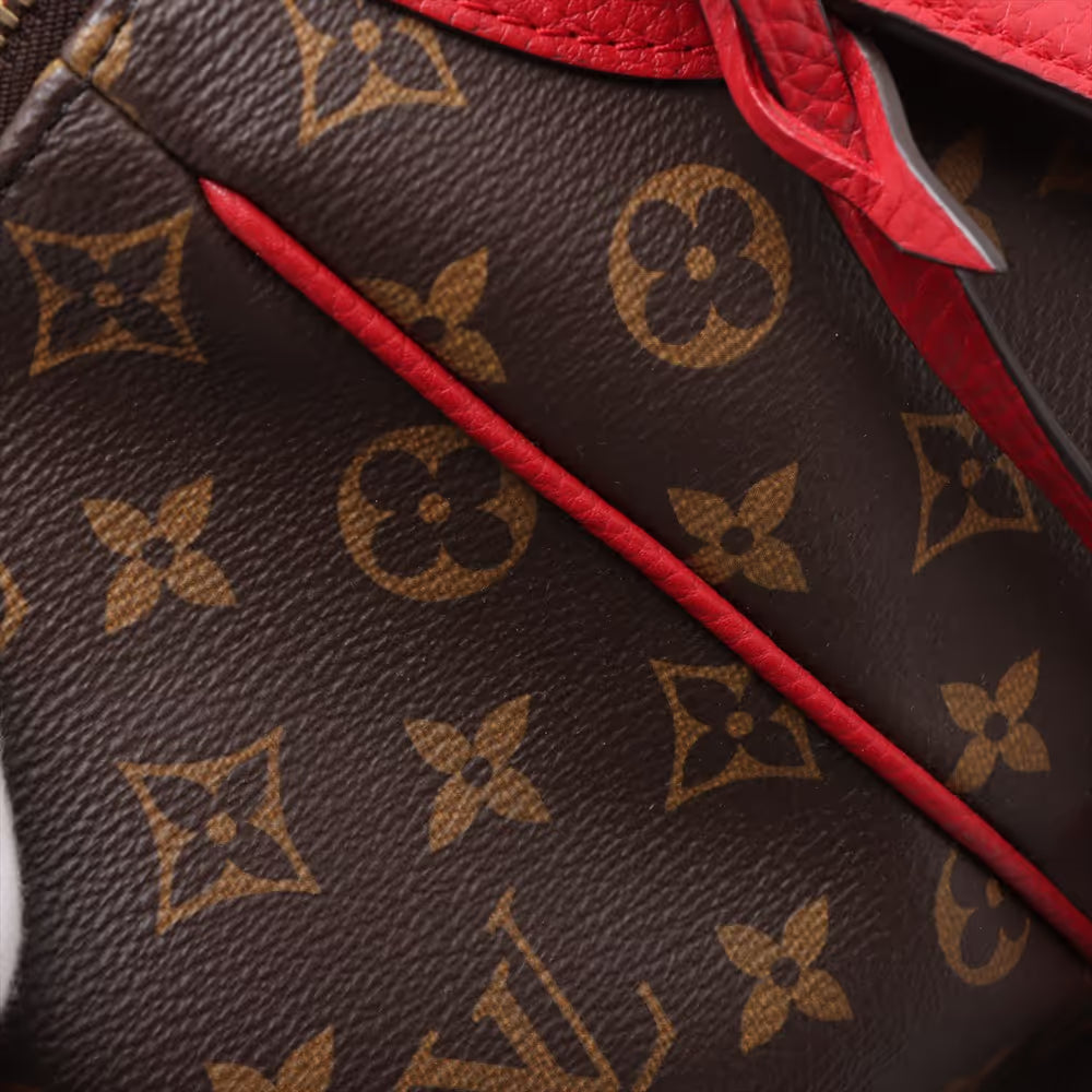 Louis Vuitton Monogram Estrela Brown x Red