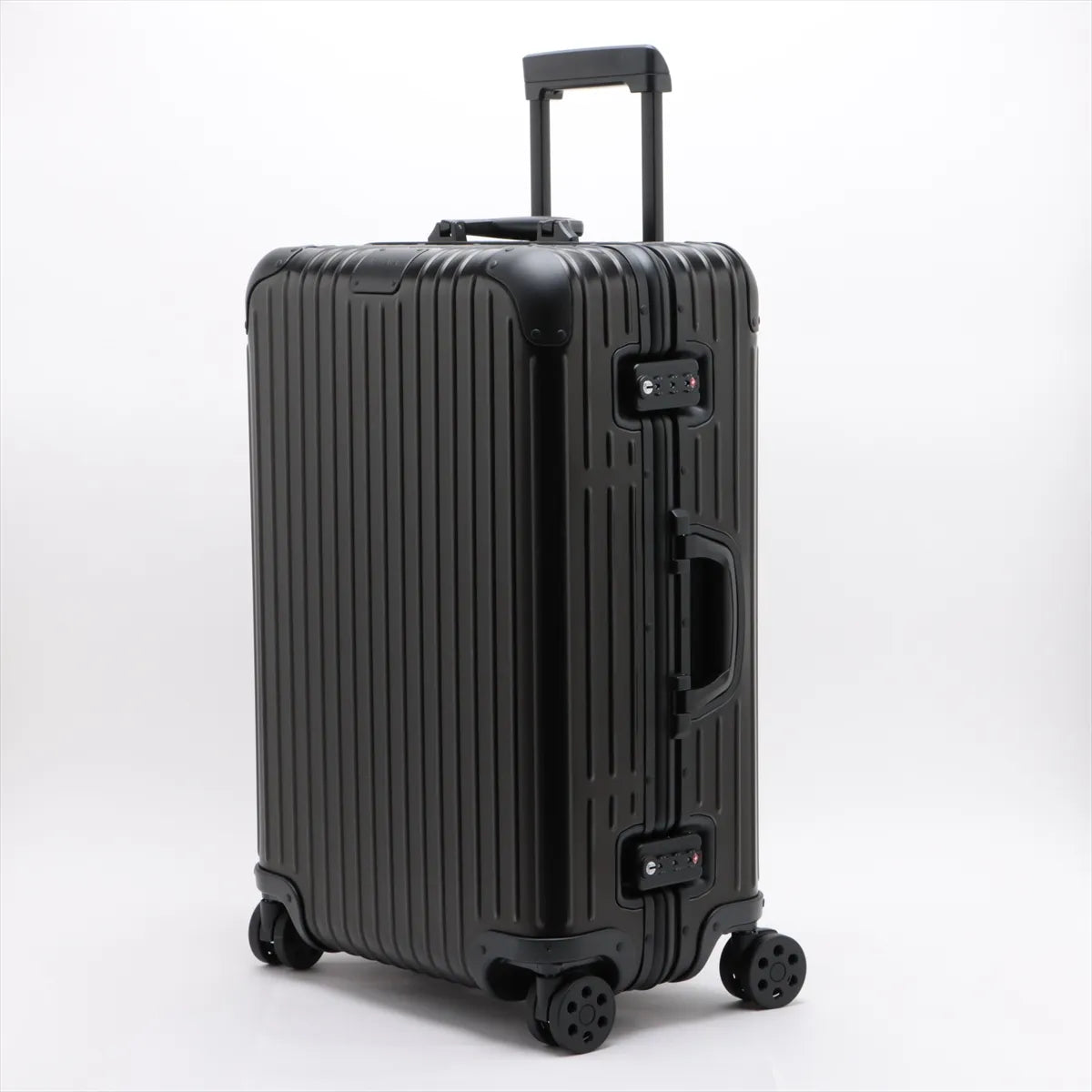 RIMOWA Check-in Aluminum Carry Case Black