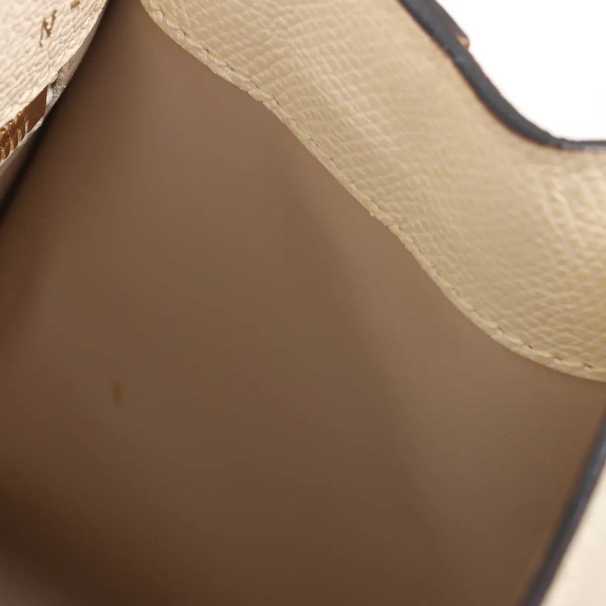 Valextra Medium Iside Leather Two-Way Handbag Beige