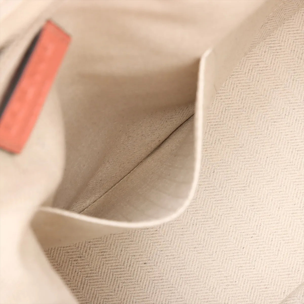 Loewe Goya Leather Backpack Orange