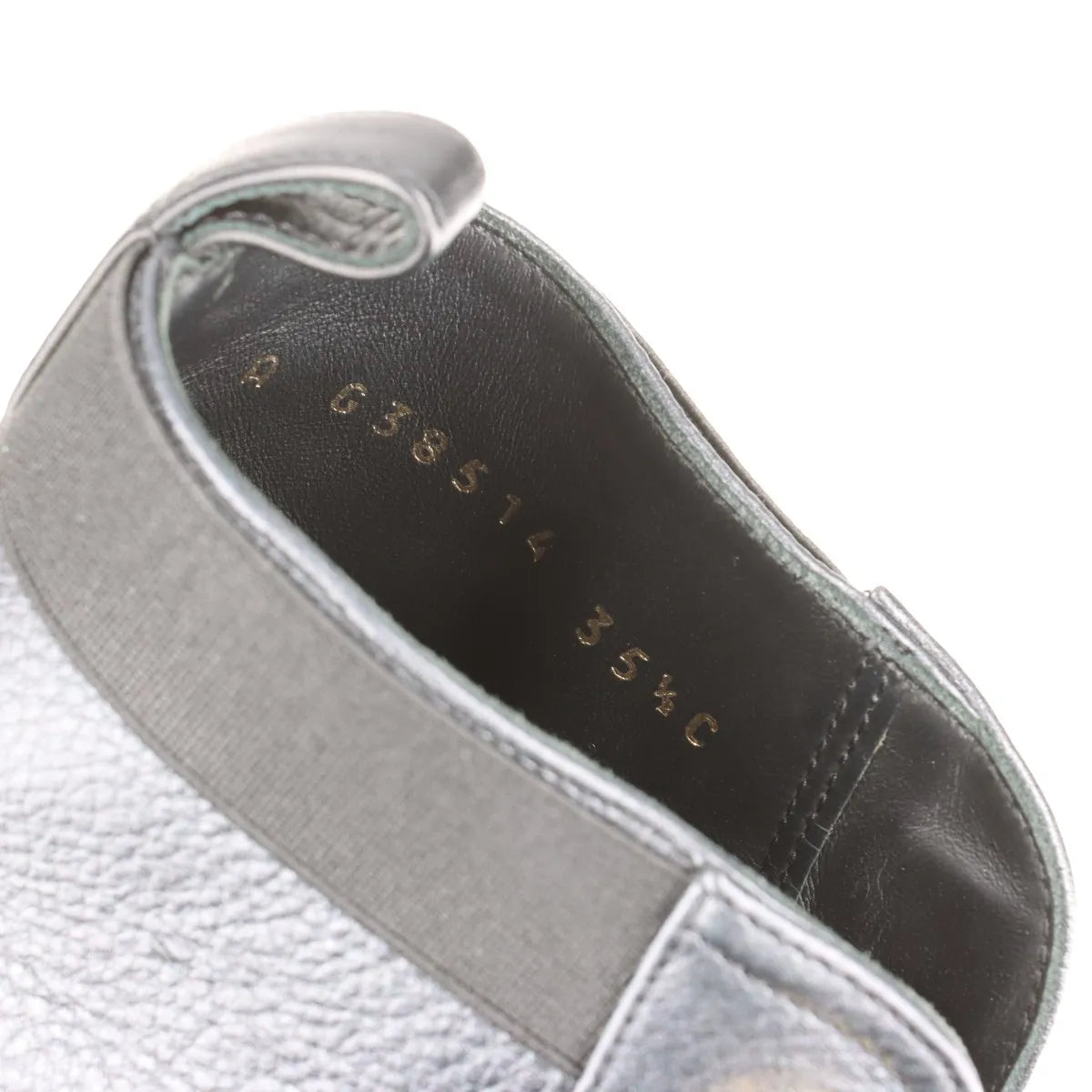 Chanel Logo Matelasse Leather Short Ladies Boots Black