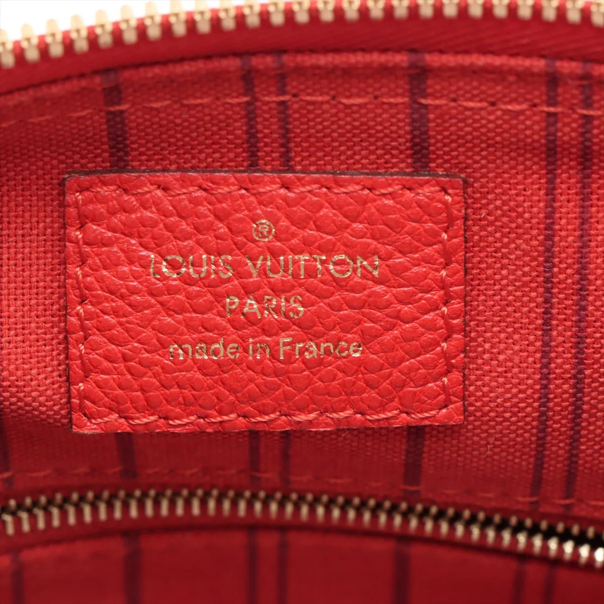 Louis Vuitton Monogram Empreinte Speedy Bandoulière 25 Red