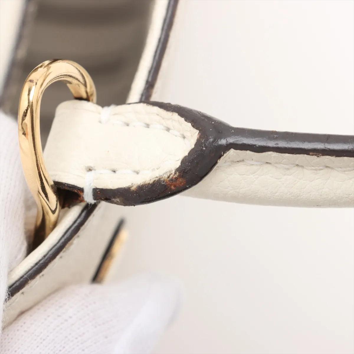 Louis Vuitton Monogram Empreinte Montaigne BB White