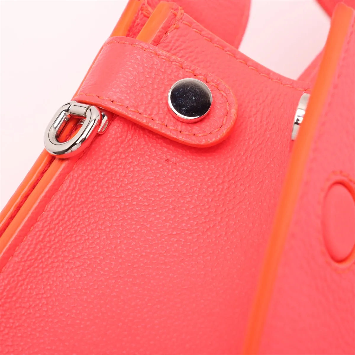 Christian Dior Diorever Leather Two-Way Handbag Pink