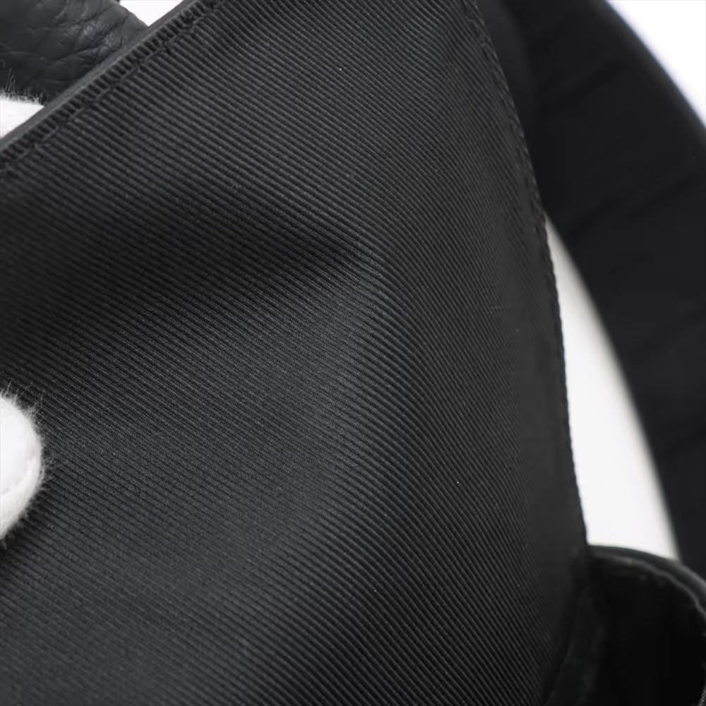 Louis Vuitton Monogram Taurillon Christopher PM Black