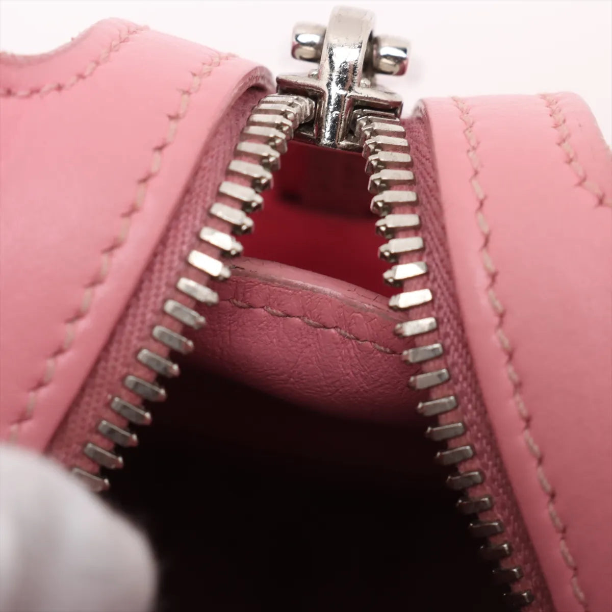 Prada Saffiano Cuir Leather Two-Way Handbag Pink