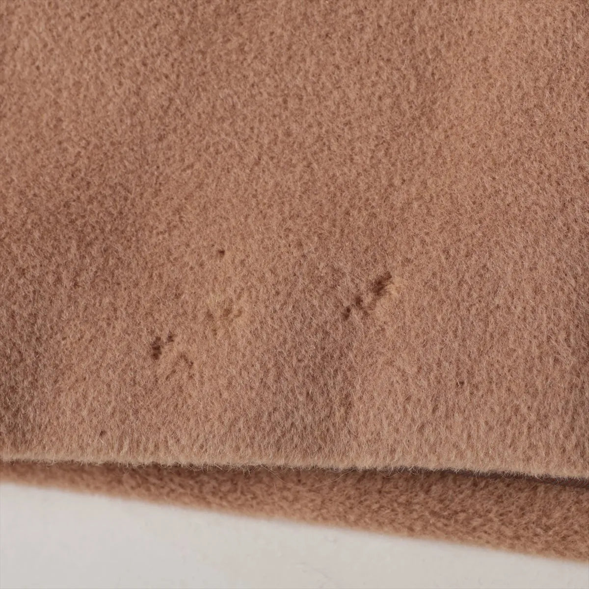 Max Mara Wool Long Belted Coat Beige