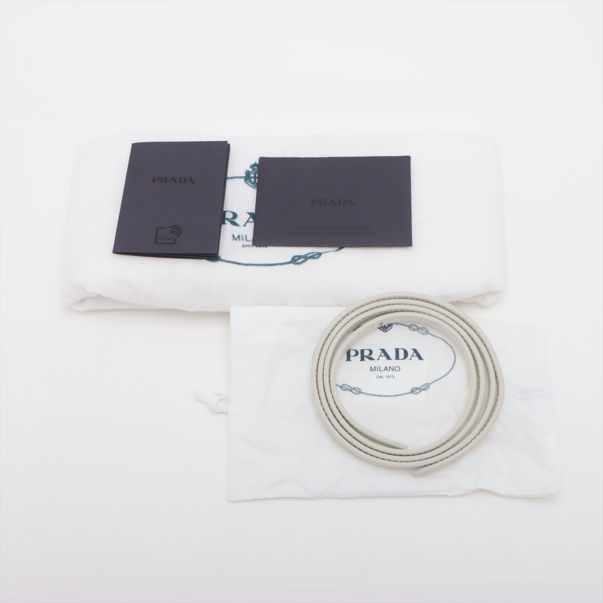 Prada Cleo Brushed Leather Shoulder Bag White * PREORDER *