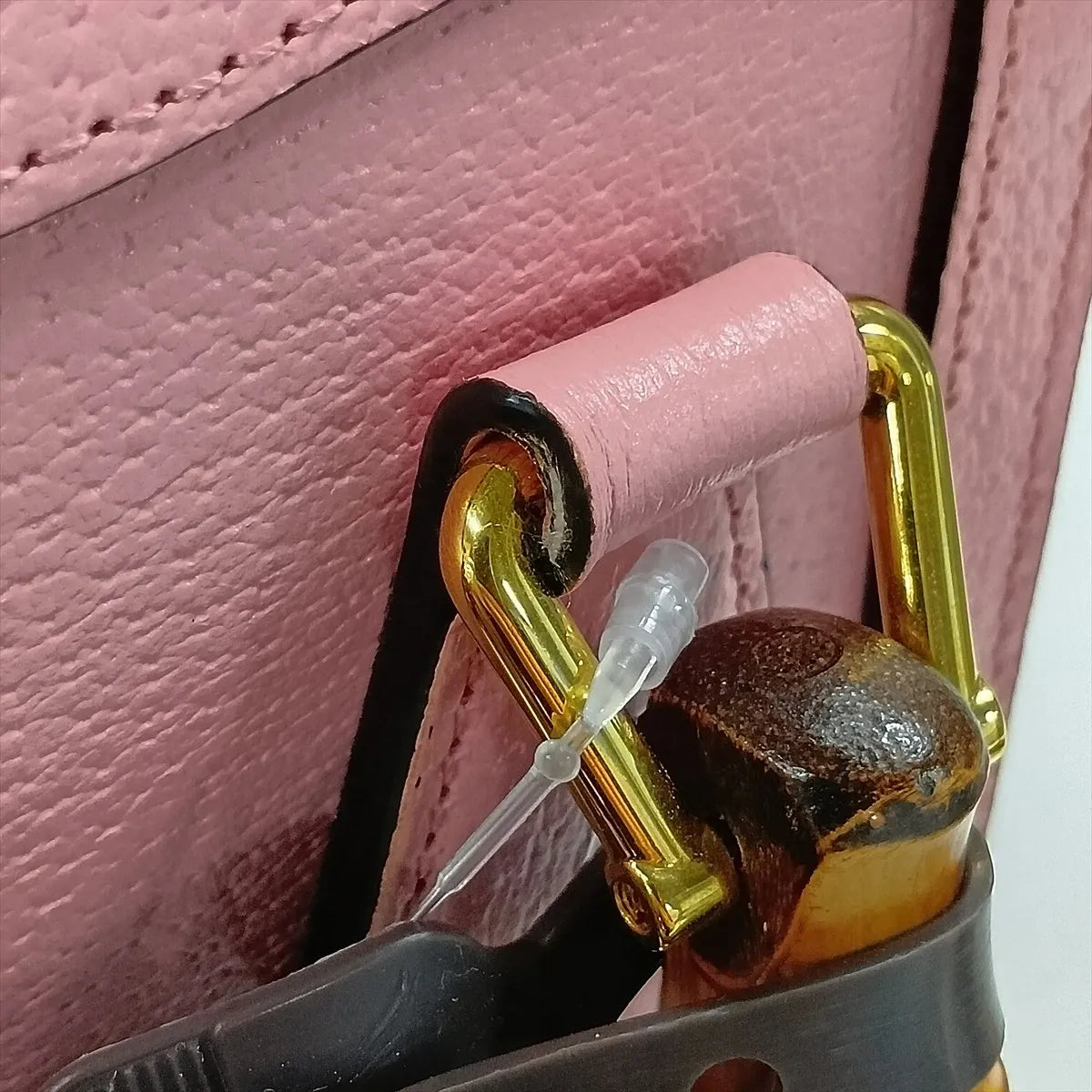 Gucci Bamboo Diana Leather Two-Way Handbag Pink