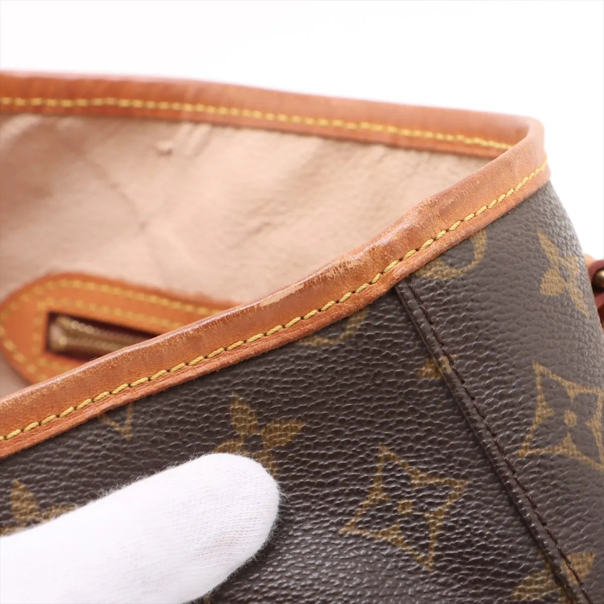Louis Vuitton Monogram Bucket PM Tote Bag