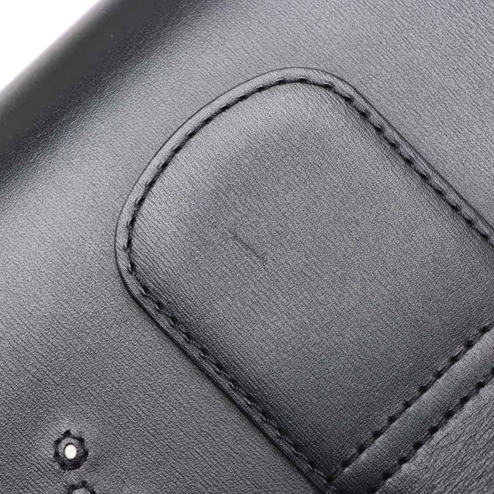 Delvaux Lumore MM Leather Two-Handbag Black x White