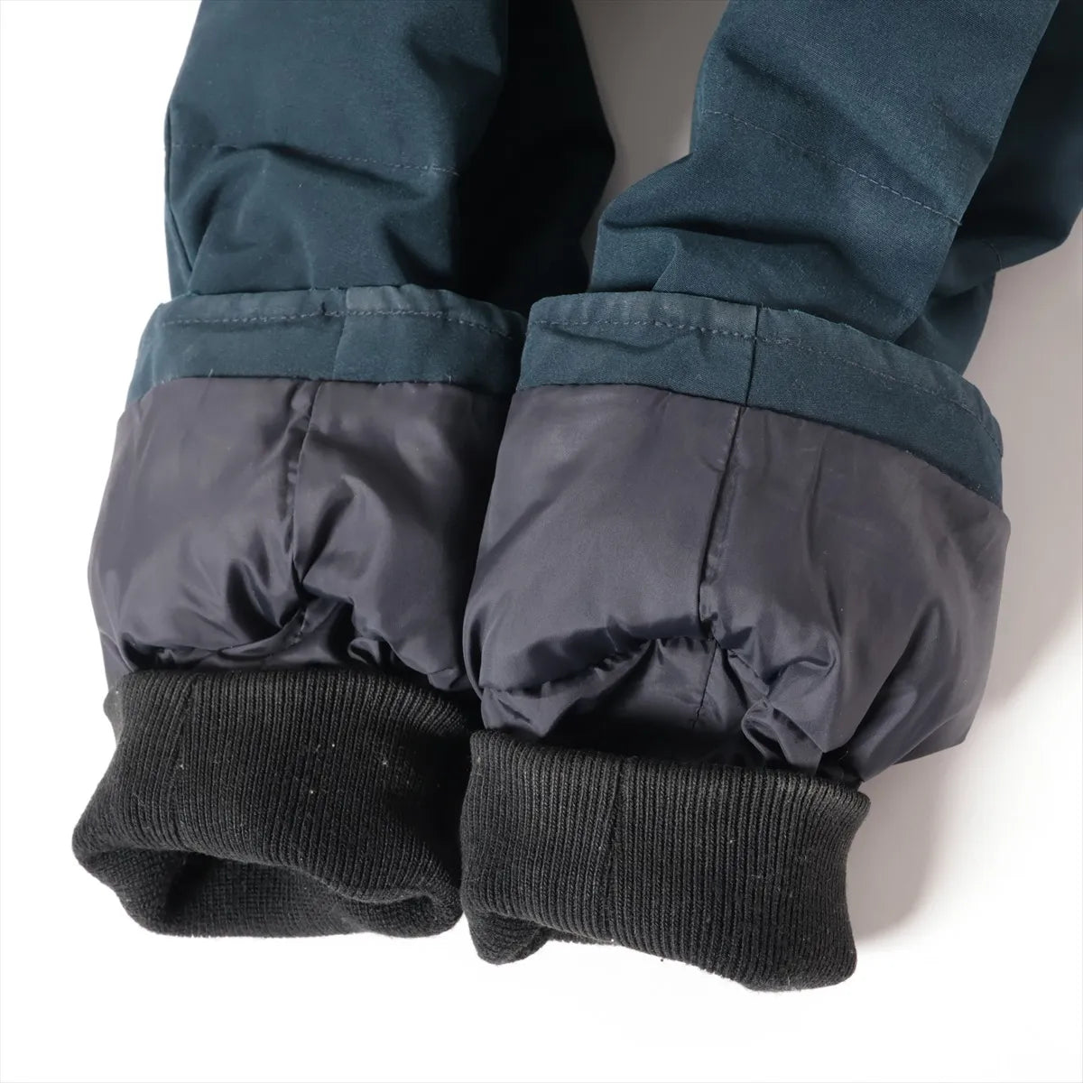 Danton Polyester Fur Down Jacket Navy Blue