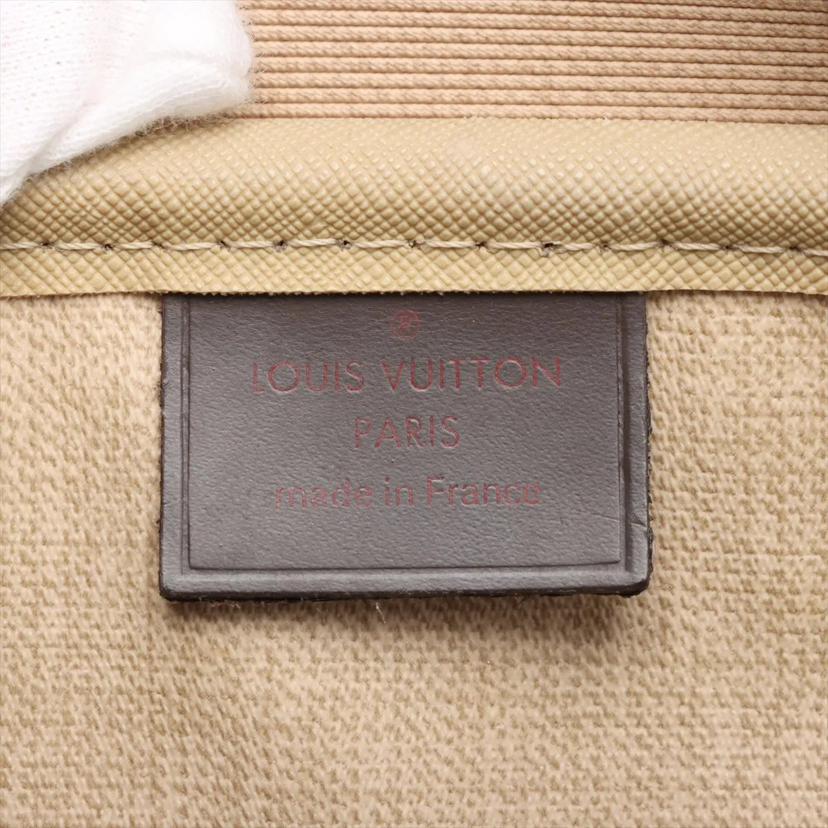 Louis Vuitton Damier Ebene Deauville Handbag