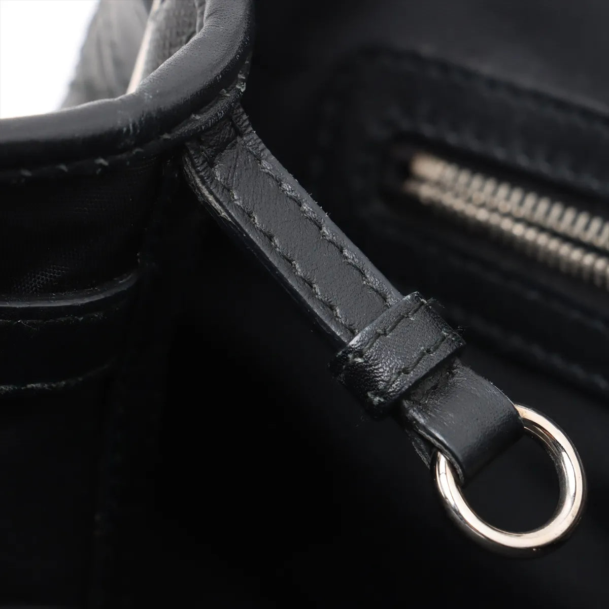 Authentic Christian Dior Cannage Panarea Tote Bag Black